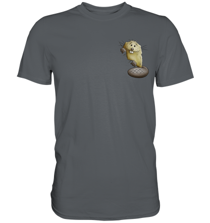 Lustiger frecher Biber - Premium Shirt