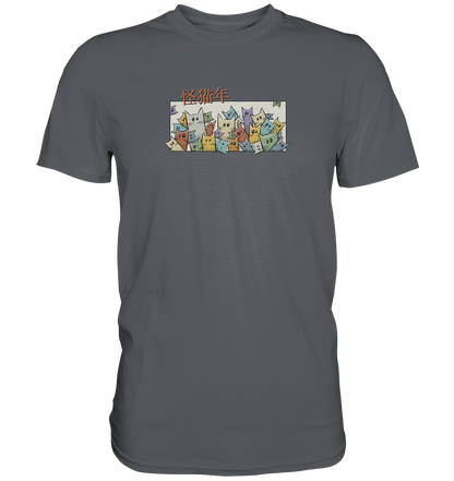 Chinesisches Jahr der Katzen - Premium Shirt