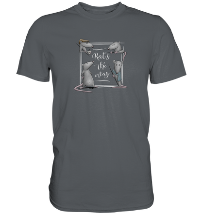 Rat’s The Way Kaffeehaus Ratten - Premium Shirt