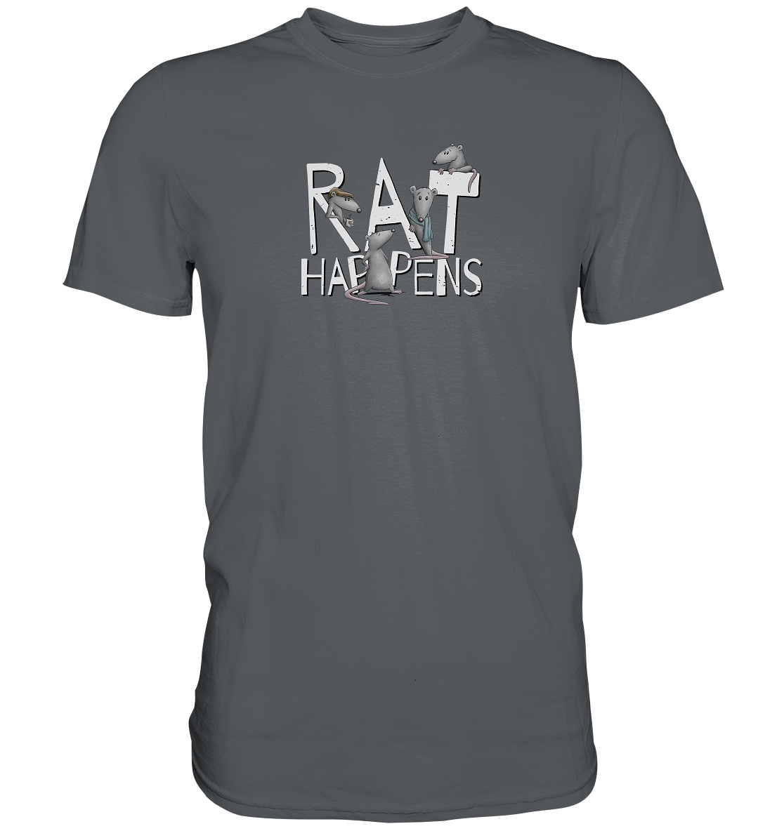 Rat Happens Ratten - Premium Shirt
