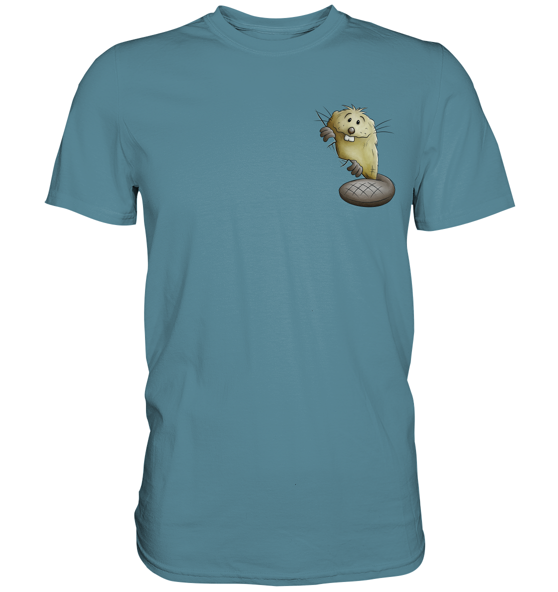 Lustiger frecher Biber - Premium Shirt
