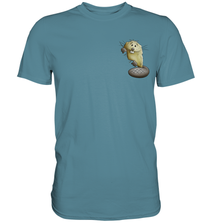 Lustiger frecher Biber - Premium Shirt