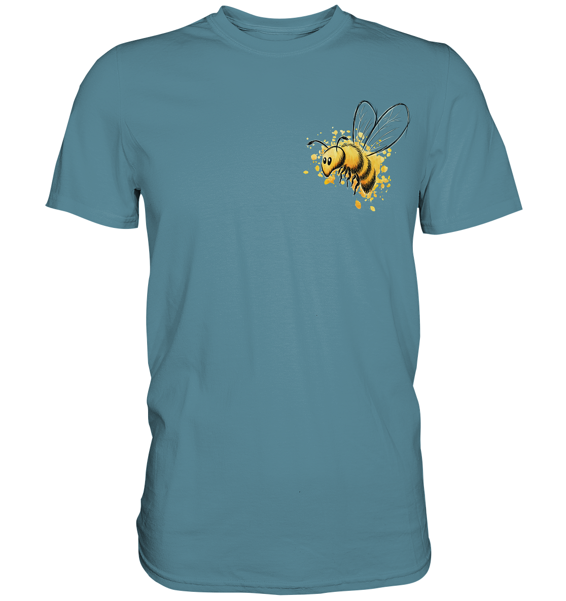 Lässige kleine Honig-Biene - Premium Shirt