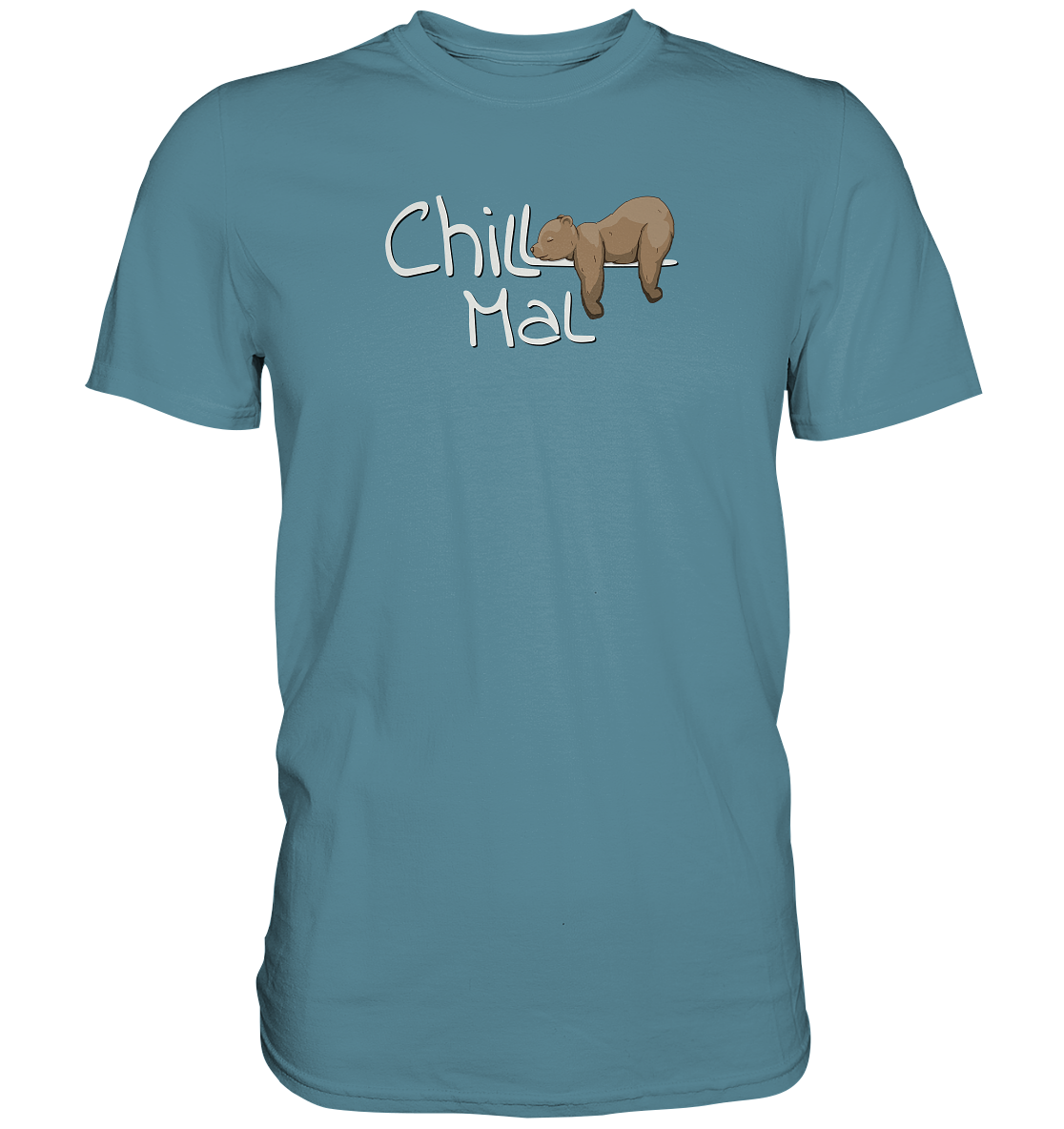 Chill Mal schläfriger Braunbär - Premium Shirt