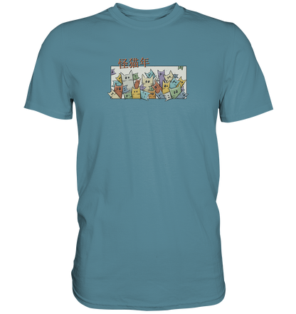 Chinesisches Jahr der Katzen - Premium Shirt