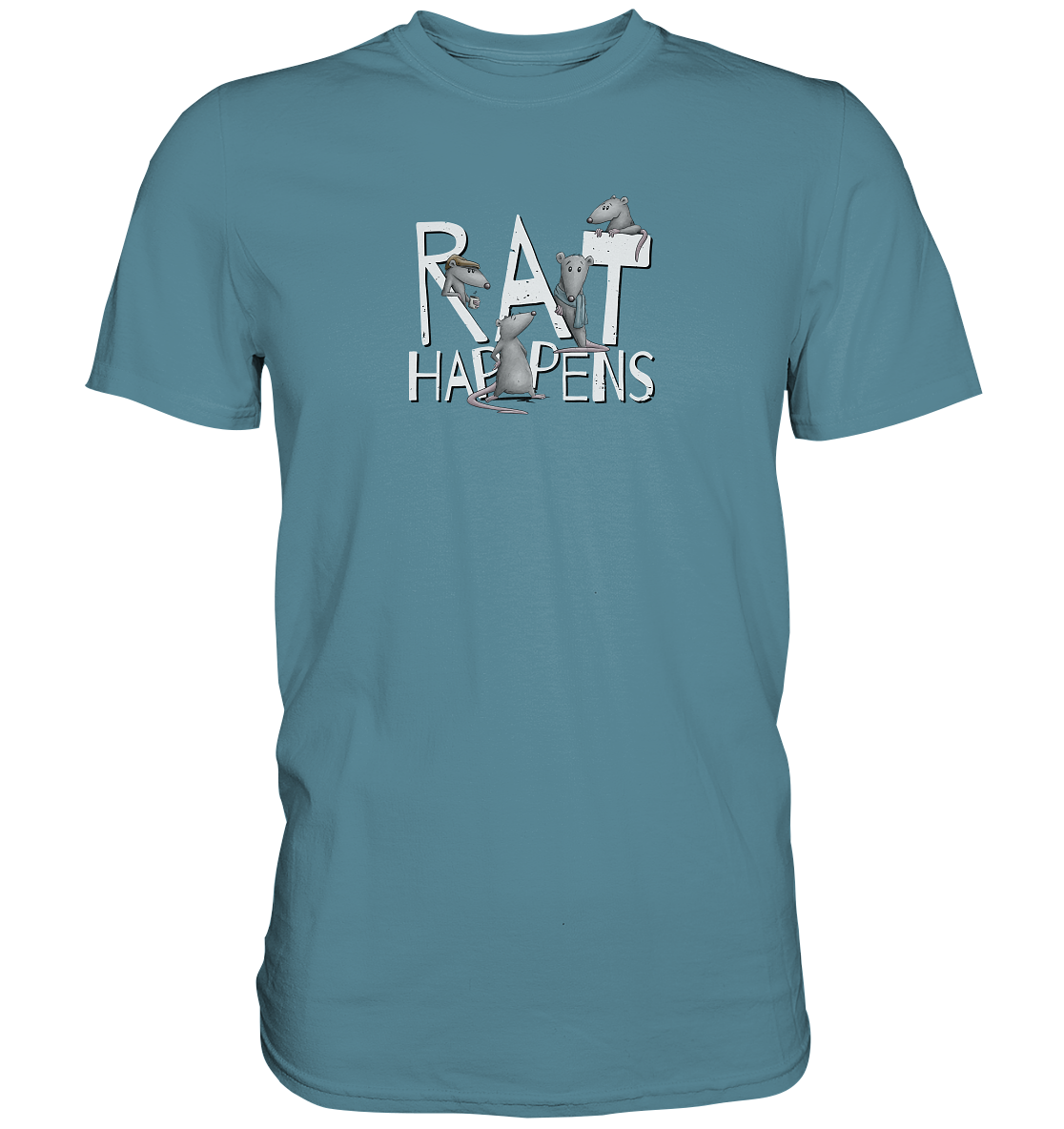 Rat Happens Ratten - Premium Shirt