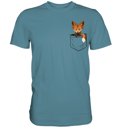 Funky Fuchs in der Tasche - Premium Shirt