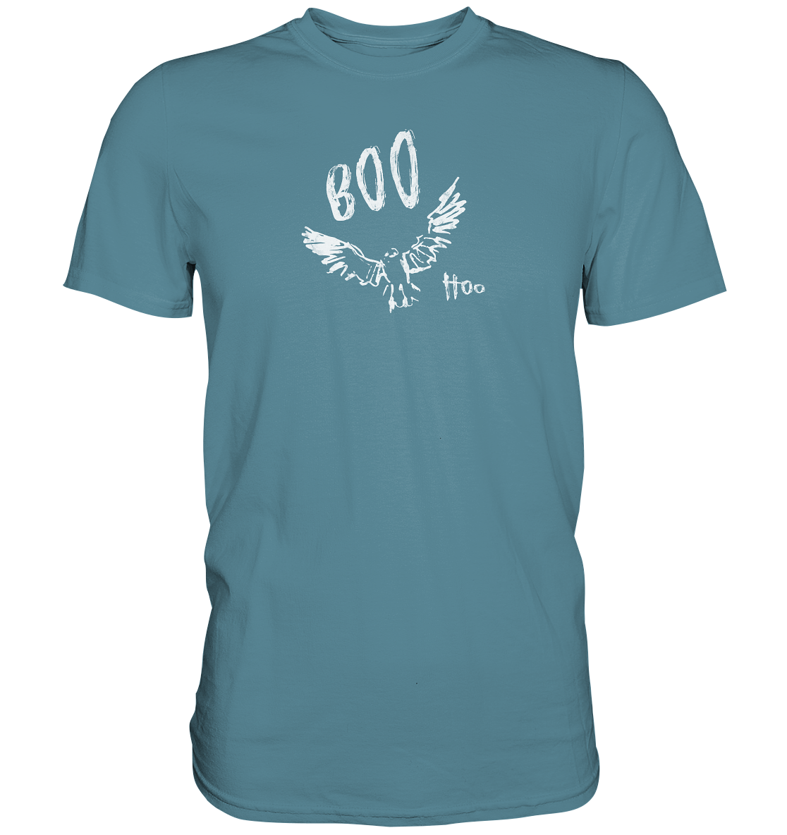 Boo Hoo! Fliegende Eule  - Premium Shirt