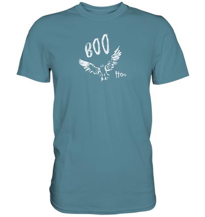 Boo Hoo! Fliegende Eule  - Premium Shirt
