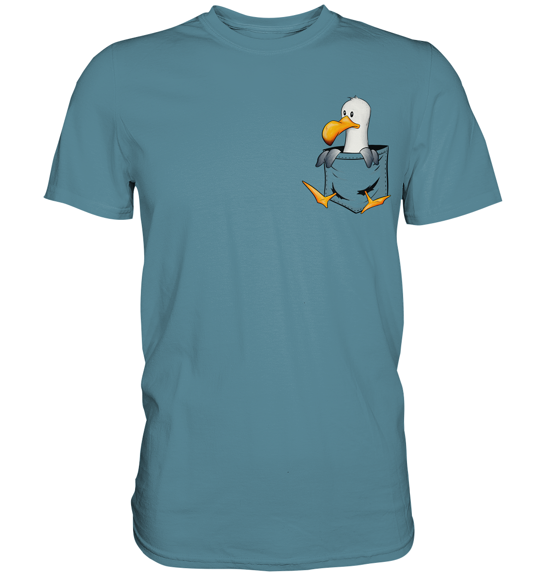 Kleine Möwe In Deiner Tasche - Premium Shirt
