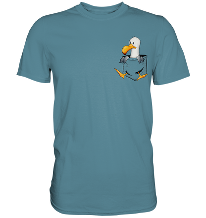 Kleine Möwe In Deiner Tasche - Premium Shirt