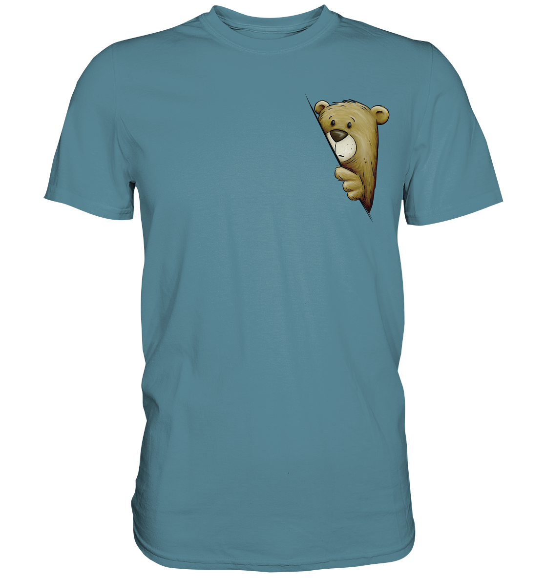 Funky Bär Illustration - Premium Shirt