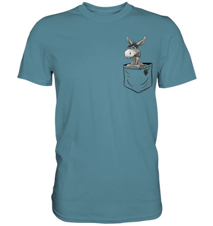 Bockiger Esel in Deiner Tasche - Premium Shirt