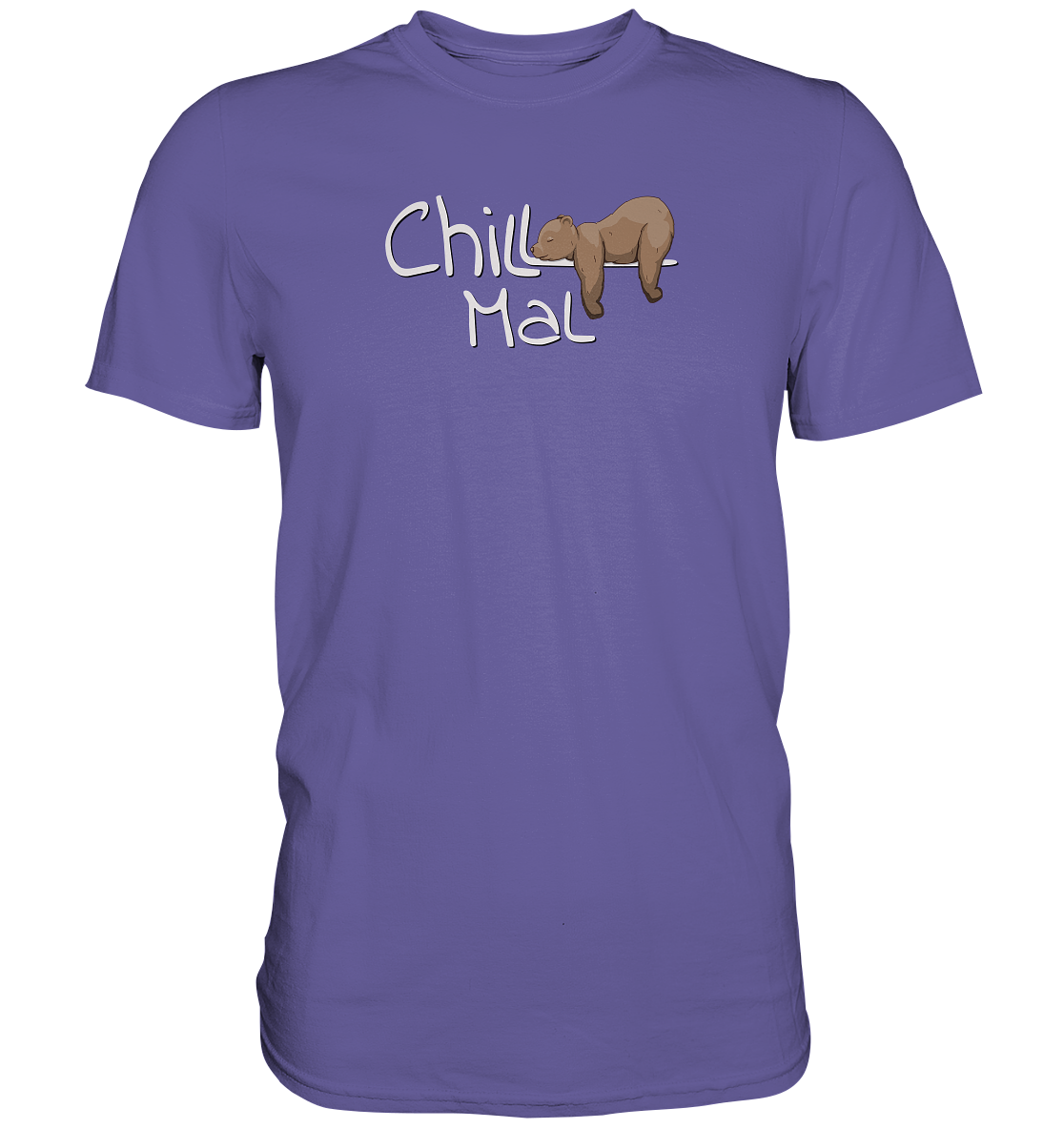 Chill Mal schläfriger Braunbär - Premium Shirt