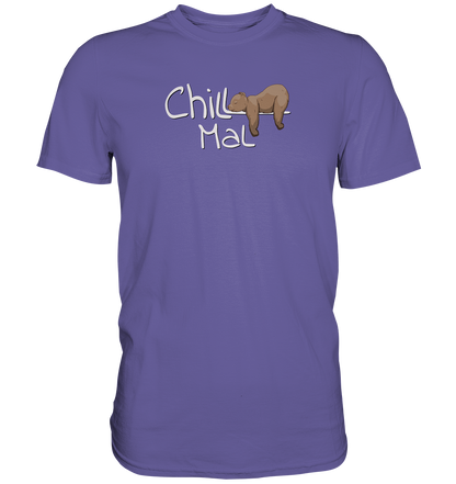 Chill Mal schläfriger Braunbär - Premium Shirt