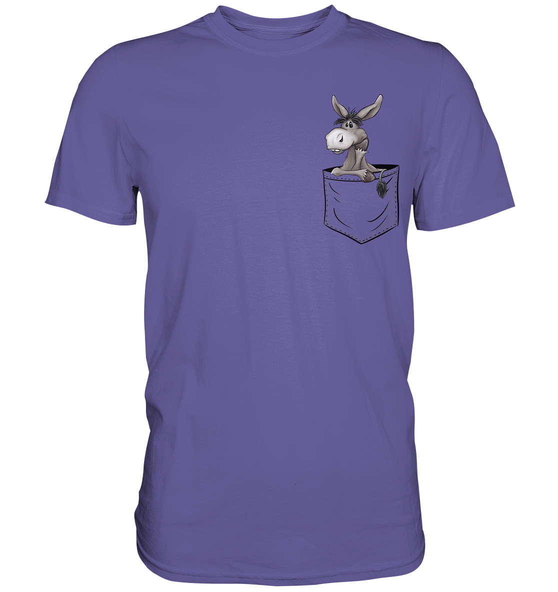 Bockiger Esel in Deiner Tasche - Premium Shirt