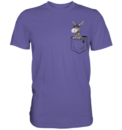 Bockiger Esel in Deiner Tasche - Premium Shirt