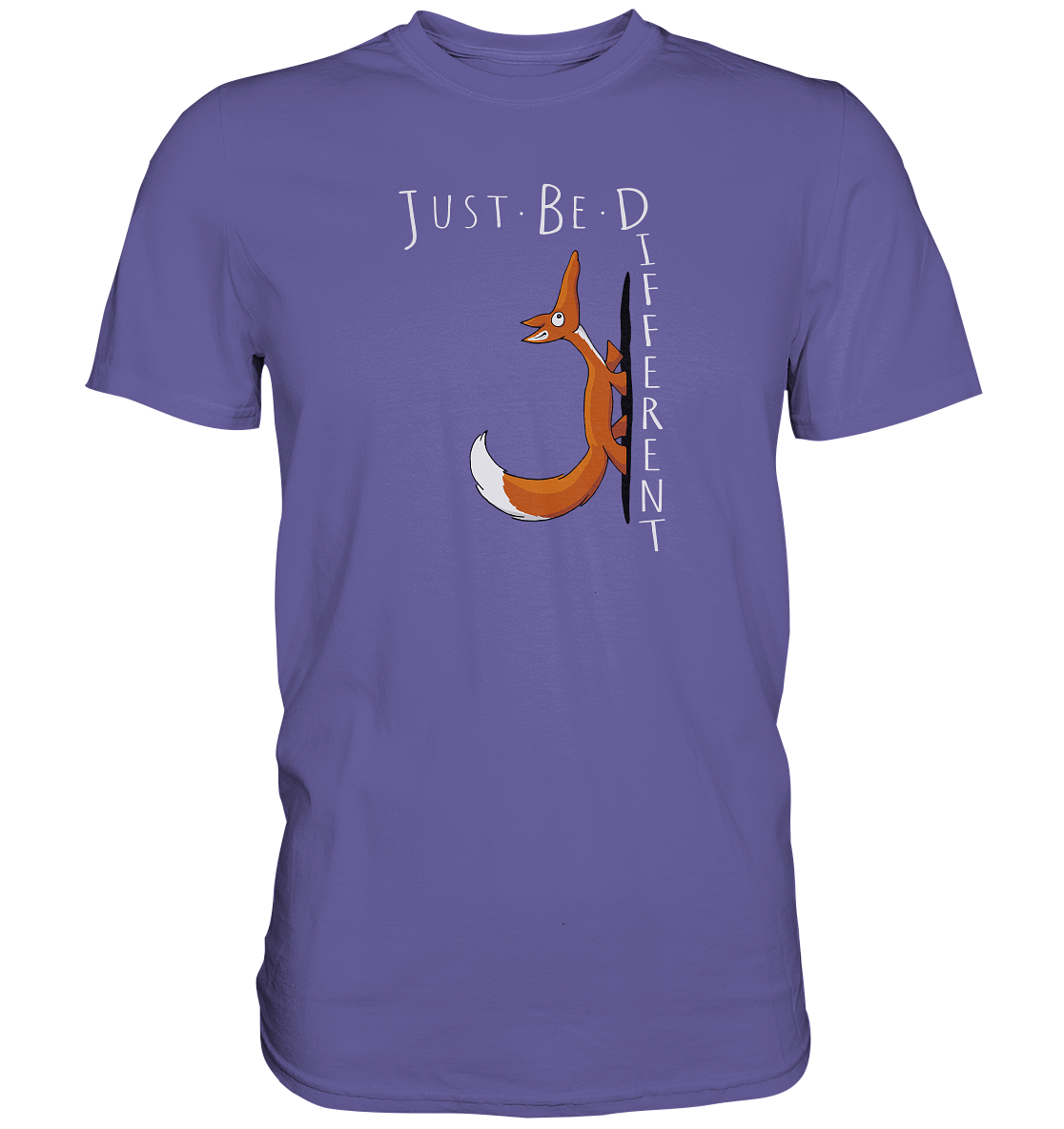 Just Be Different | Sei Anders, kleiner Fuchs - Premium Shirt