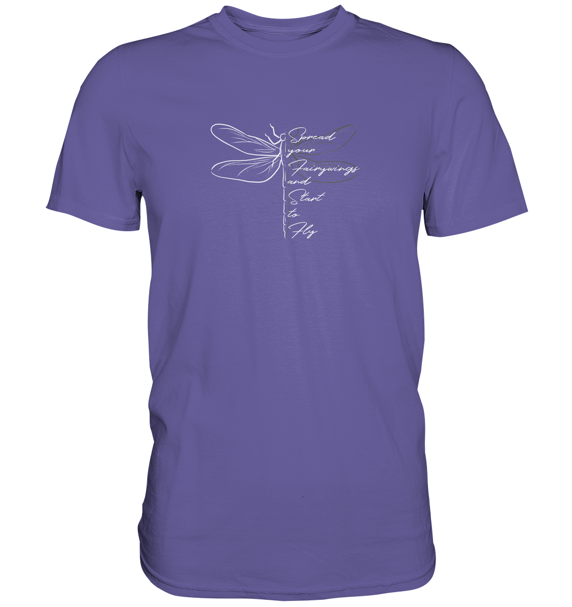 Breite die Flügel aus und flieg los | Libelle - Premium Shirt