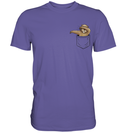 Dabbender Biber in Deiner Tasche - Premium Shirt