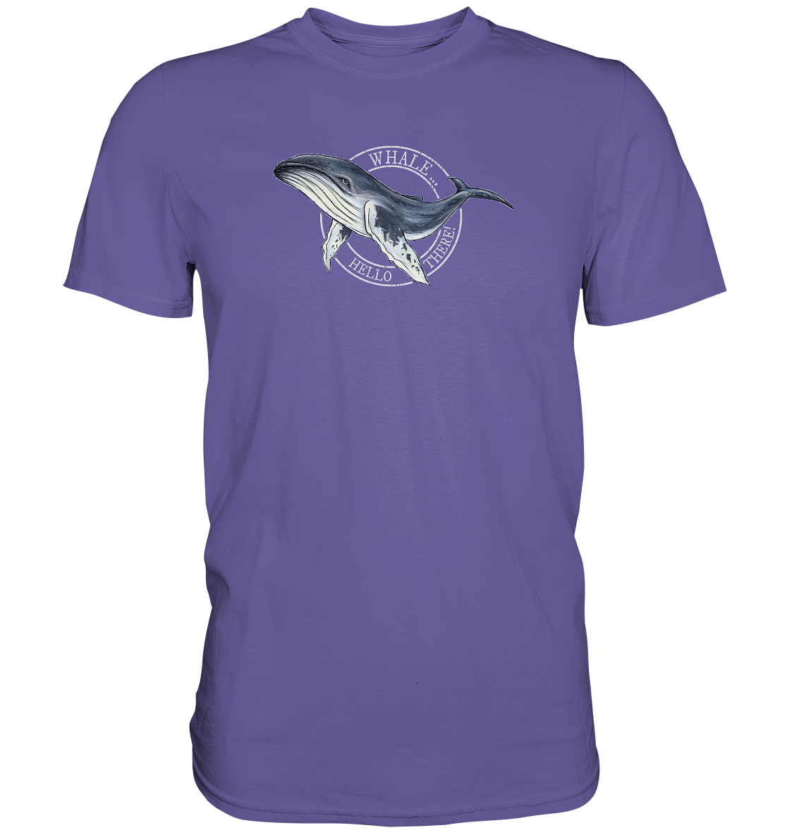 Whale, Hello There | Buckelwal - Premium Shirt