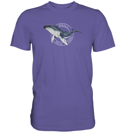 Whale, Hello There | Buckelwal - Premium Shirt