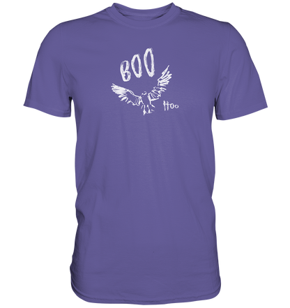 Boo Hoo! Fliegende Eule  - Premium Shirt