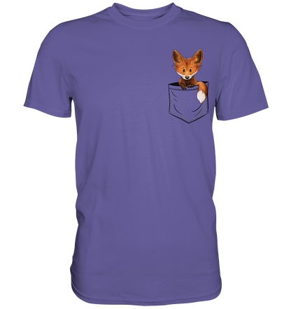 Funky Fuchs in der Tasche - Premium Shirt