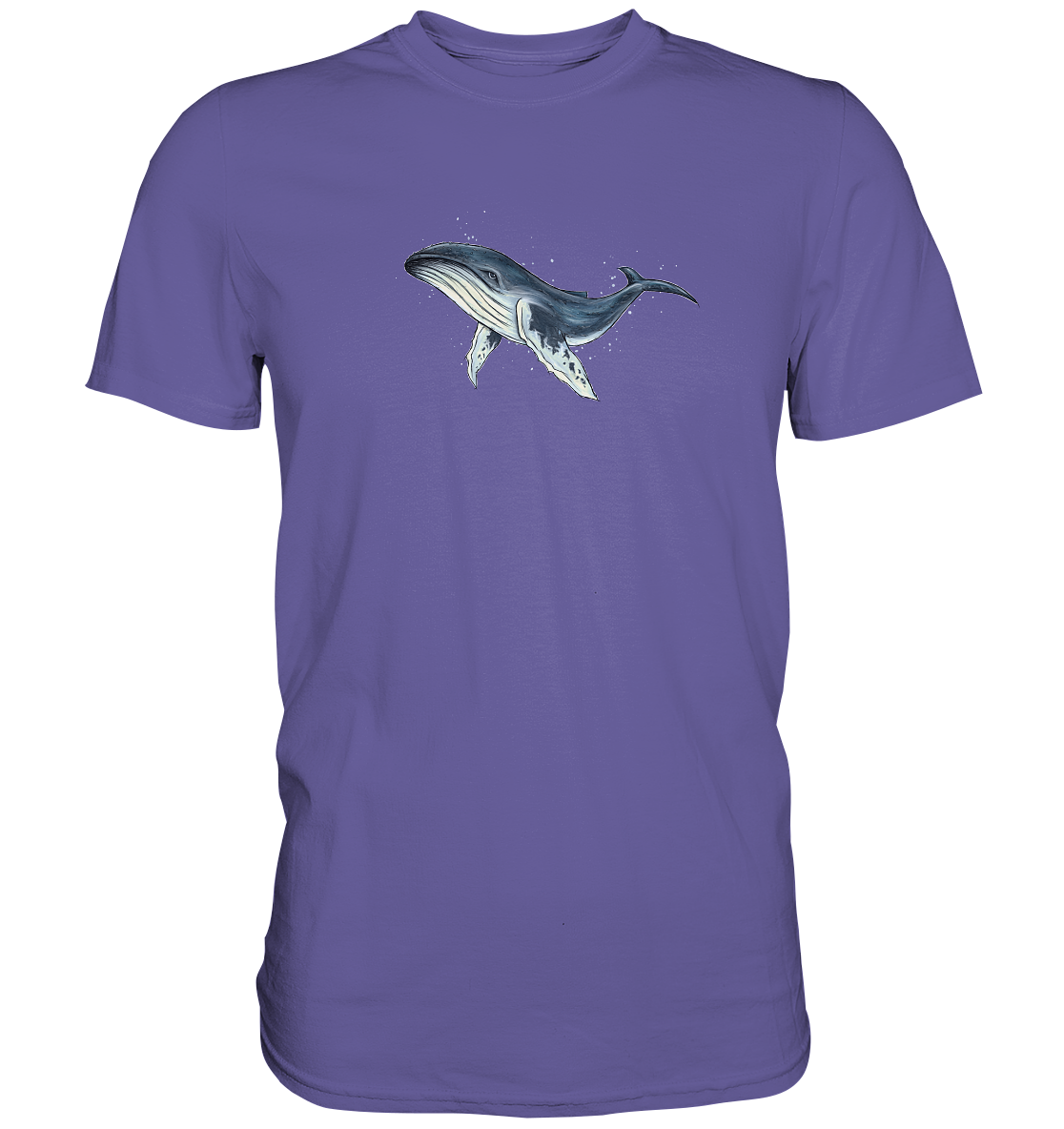 Tiefsee Ozean-Riese Buckelwal - Premium Shirt