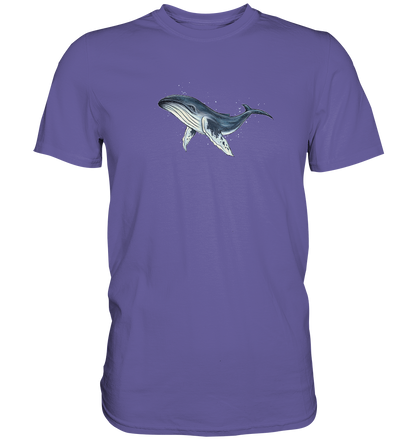 Tiefsee Ozean-Riese Buckelwal - Premium Shirt
