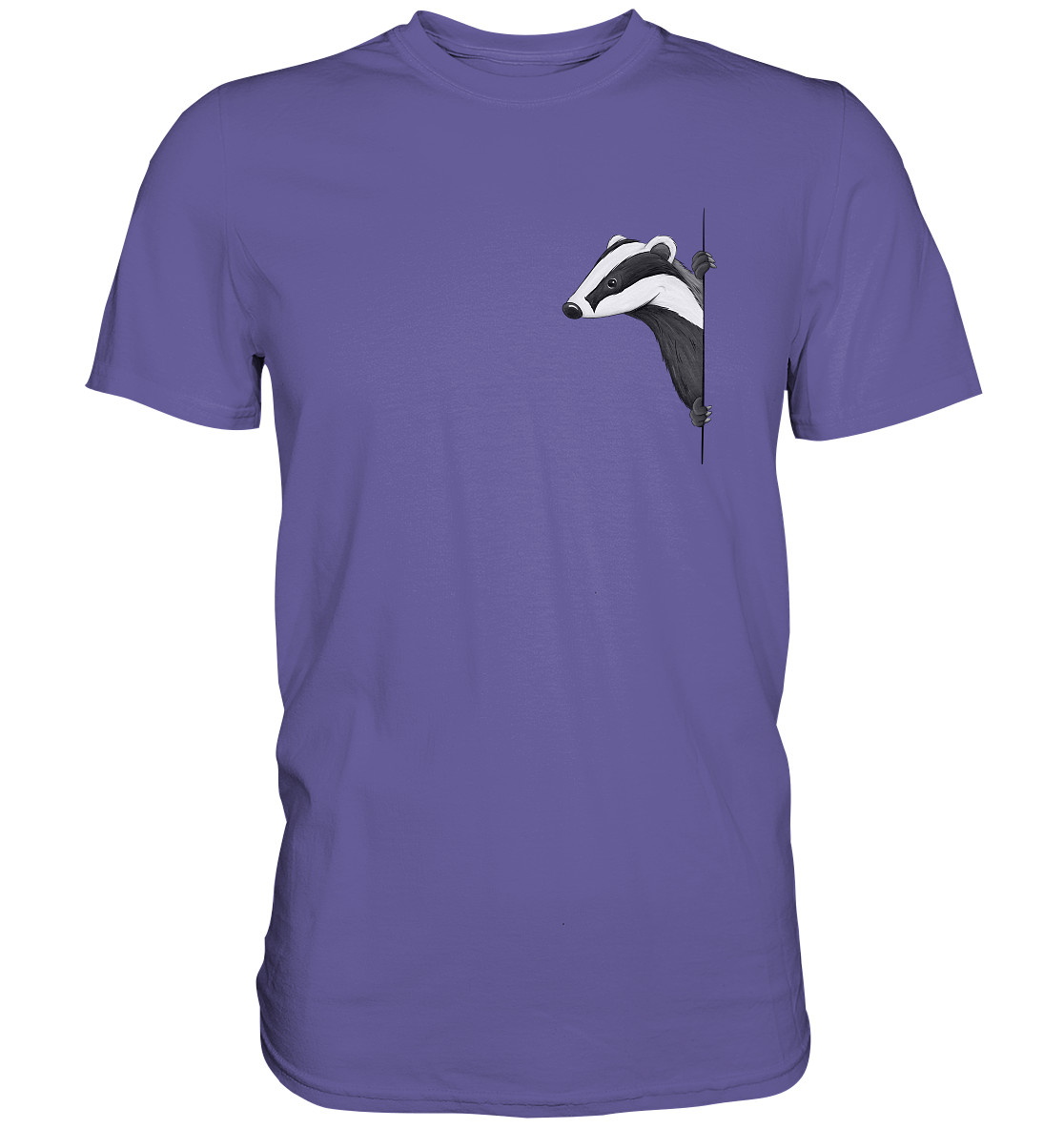 Lässiger Dachs Meister Grimbart - Premium Shirt