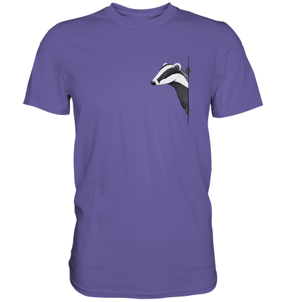 Lässiger Dachs Meister Grimbart - Premium Shirt