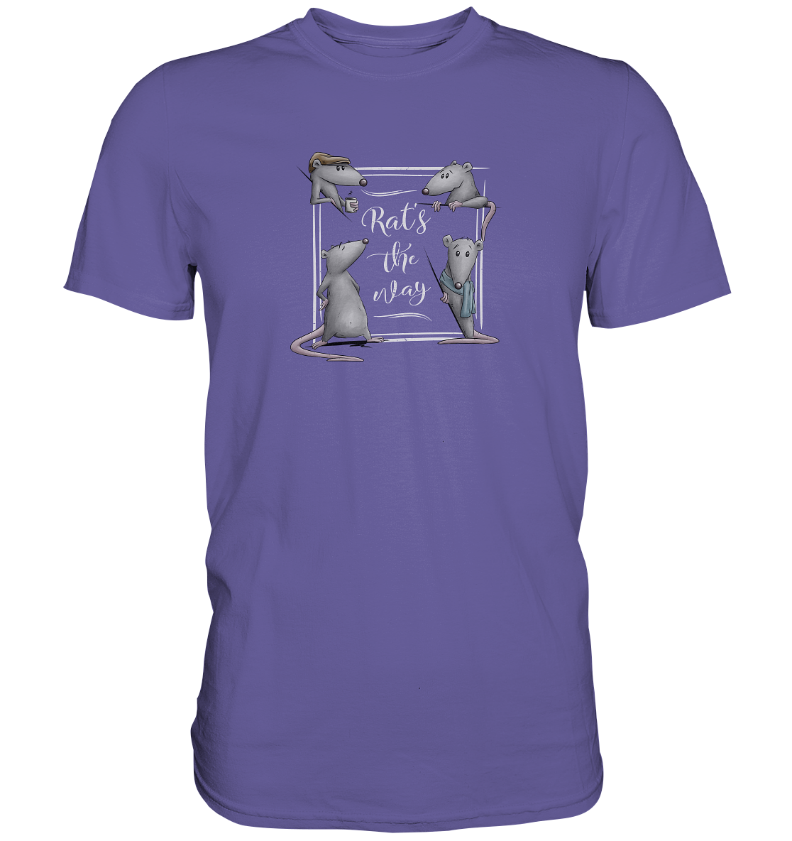 Rat’s The Way Kaffeehaus Ratten - Premium Shirt