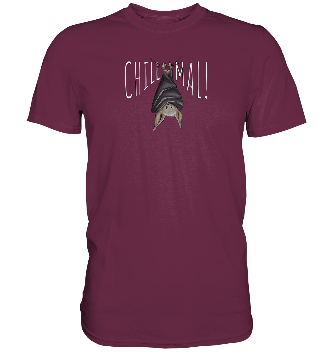 Chill Mal gemütliche Fledermaus - Premium Shirt