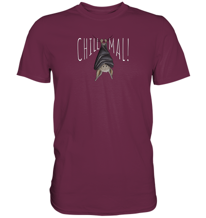 Chill Mal gemütliche Fledermaus - Premium Shirt