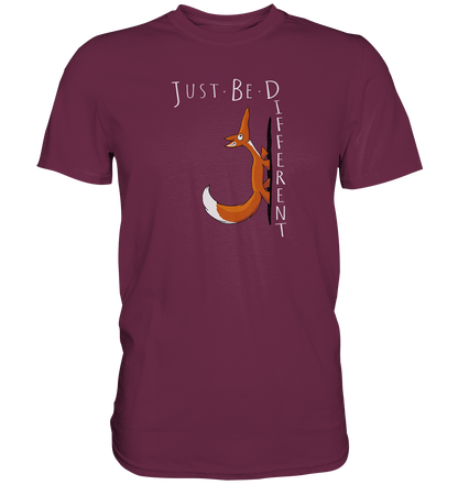 Just Be Different | Sei Anders, kleiner Fuchs - Premium Shirt