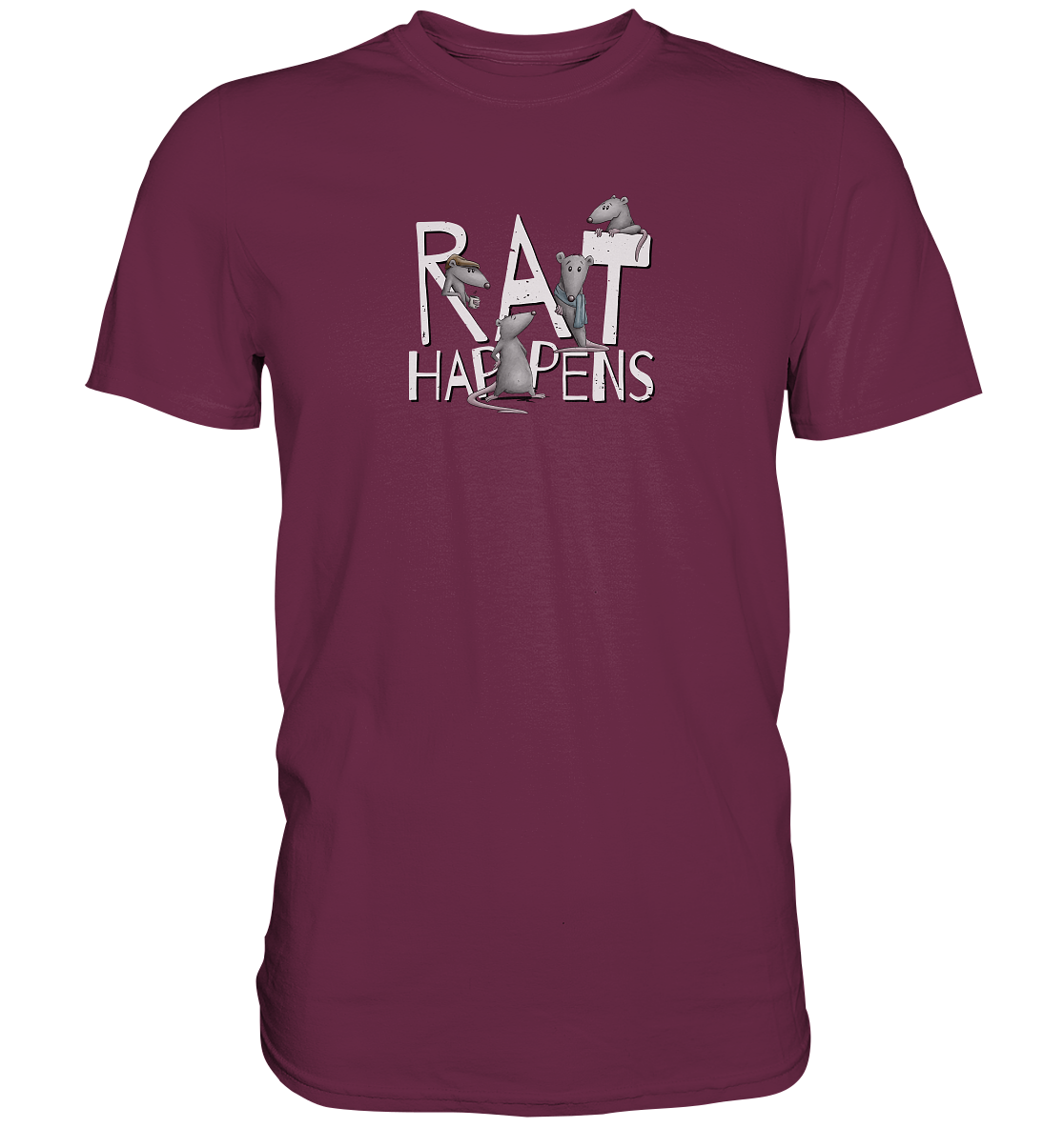 Rat Happens Ratten - Premium Shirt