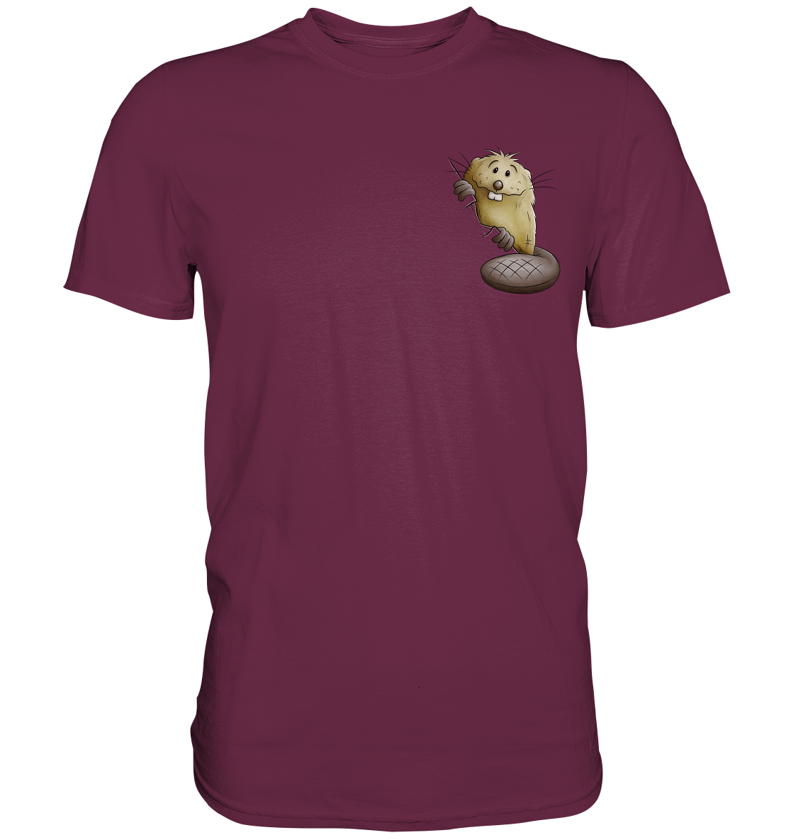 Lustiger frecher Biber - Premium Shirt