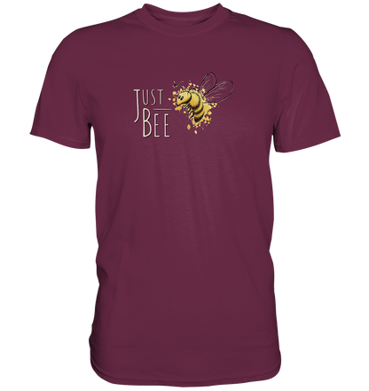 Just Bee, kleine Honig-Biene - Premium Shirt