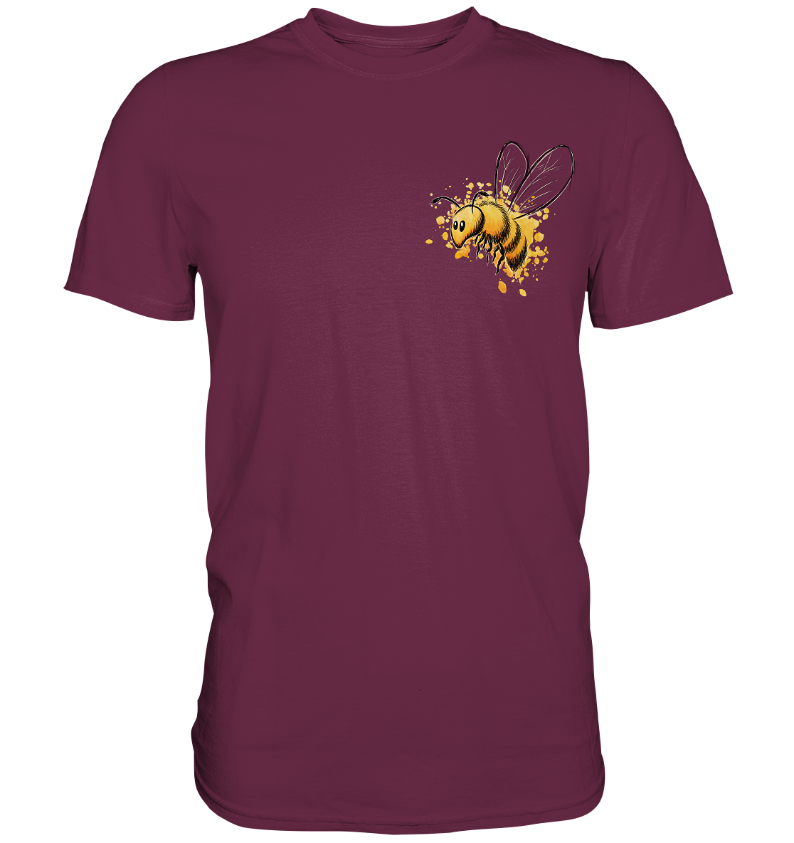 Lässige kleine Honig-Biene - Premium Shirt