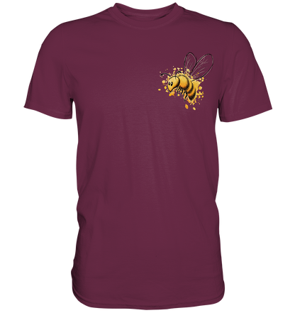Lässige kleine Honig-Biene - Premium Shirt