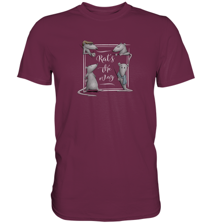 Rat’s The Way Kaffeehaus Ratten - Premium Shirt