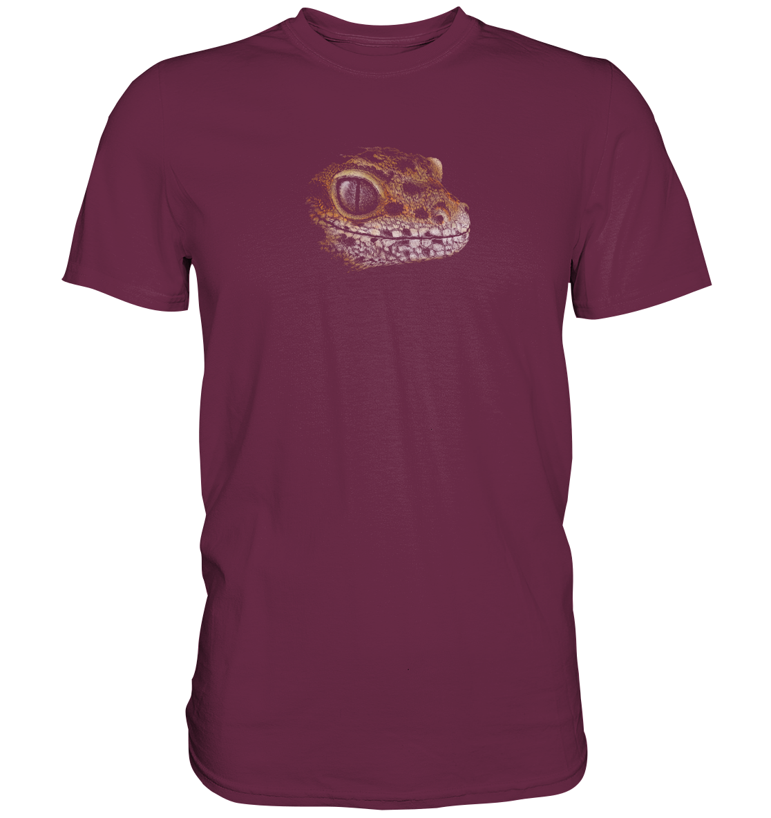Leopard Gecko Skizze Kritzelkunst - Premium Shirt
