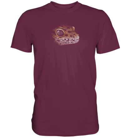 Leopard Gecko Skizze Kritzelkunst - Premium Shirt