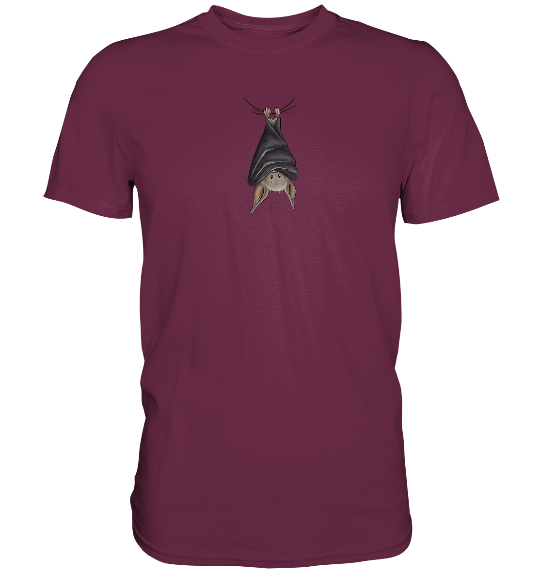 Lustig chillende Fledermaus - Premium Shirt