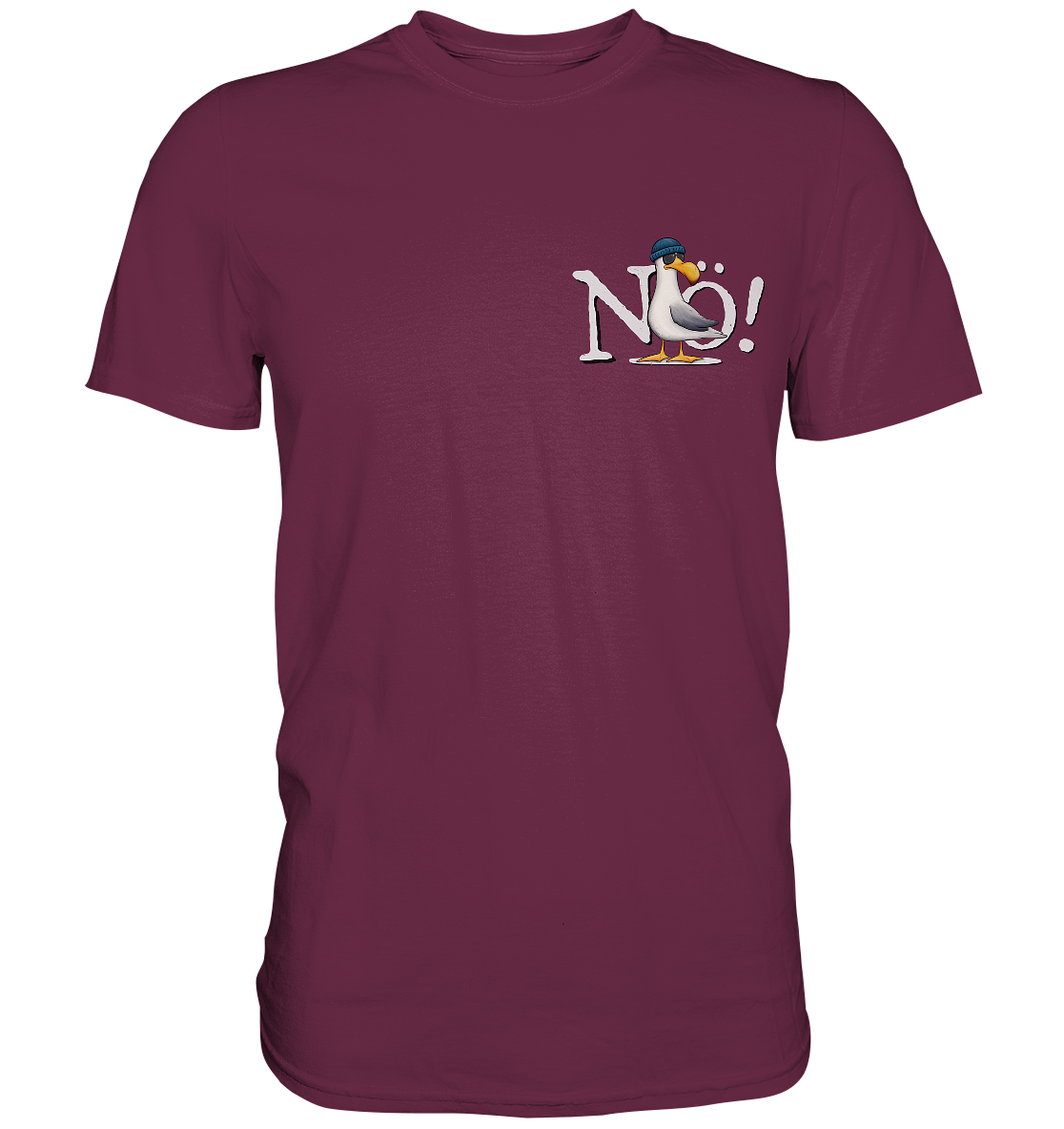 Nö Kein Bock Möwe - Premium Shirt