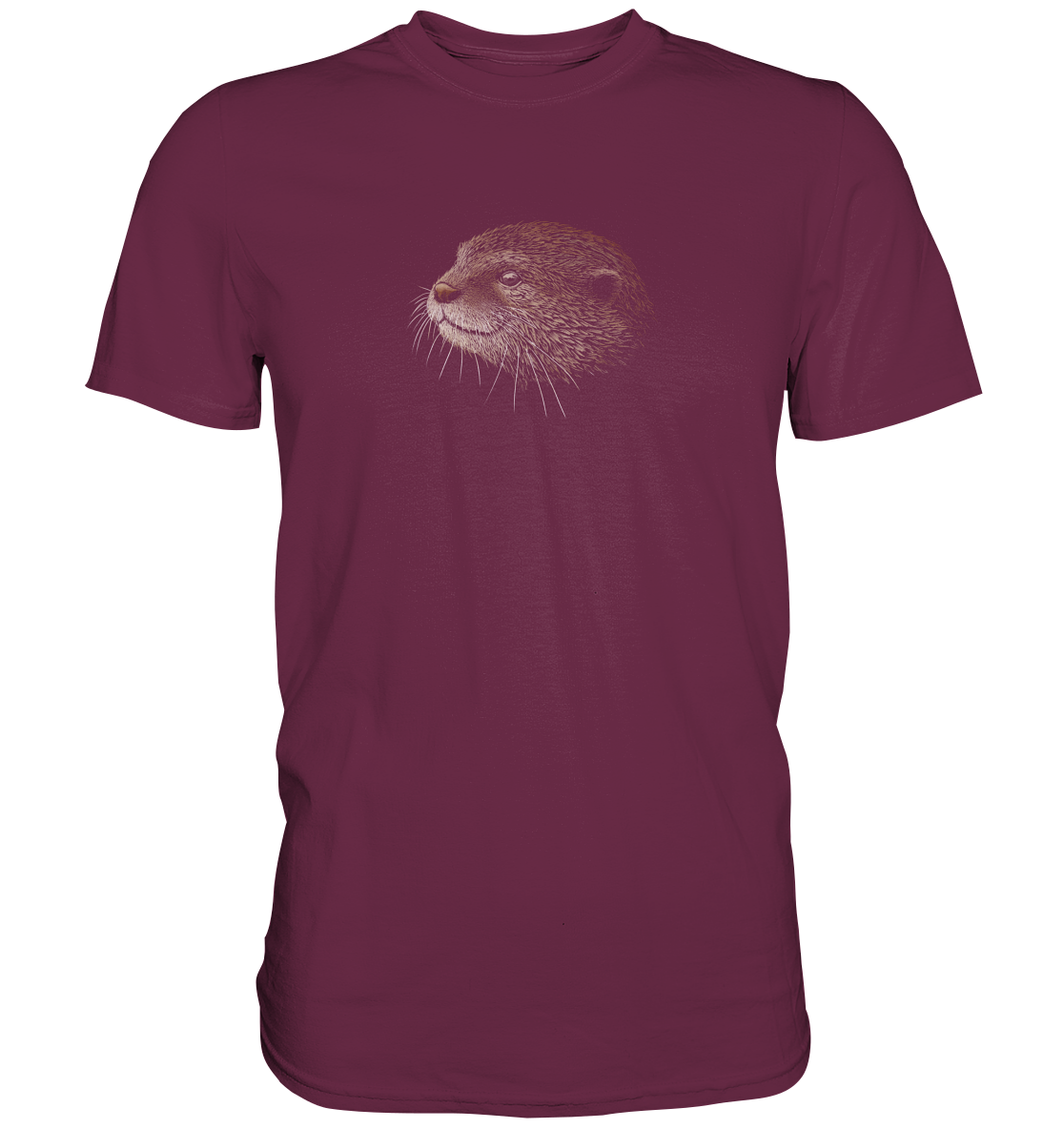 Otter Bleistift Zeichnung KritzelKunst - Premium Shirt