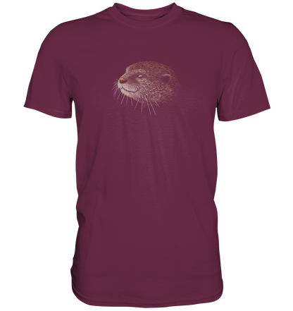 Otter Bleistift Zeichnung KritzelKunst - Premium Shirt