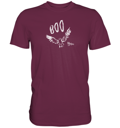 Boo Hoo! Fliegende Eule  - Premium Shirt