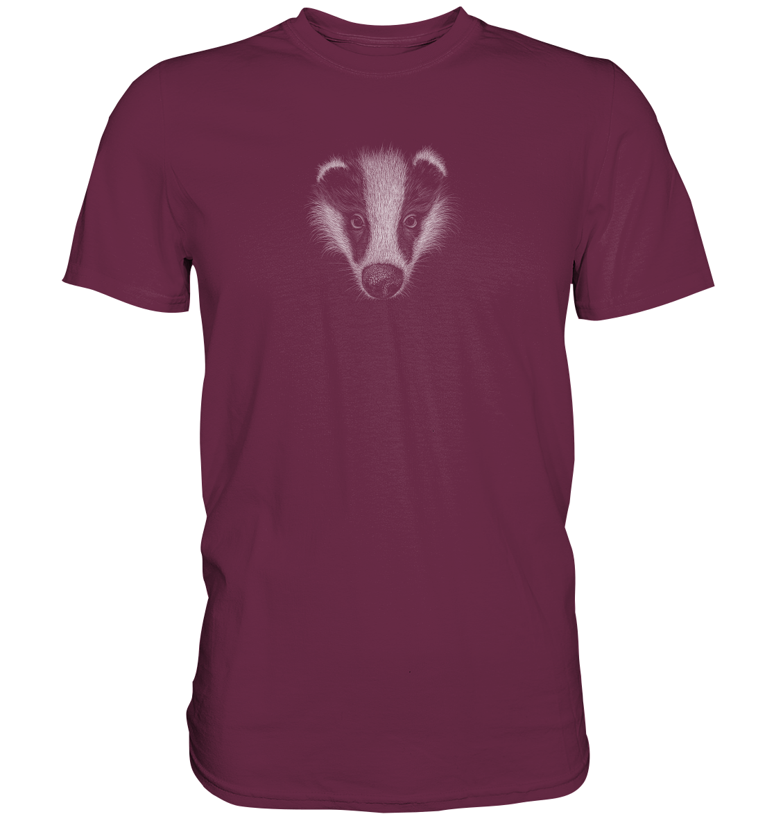 Kritzel-Kunst Dachs Illustration - Premium Shirt